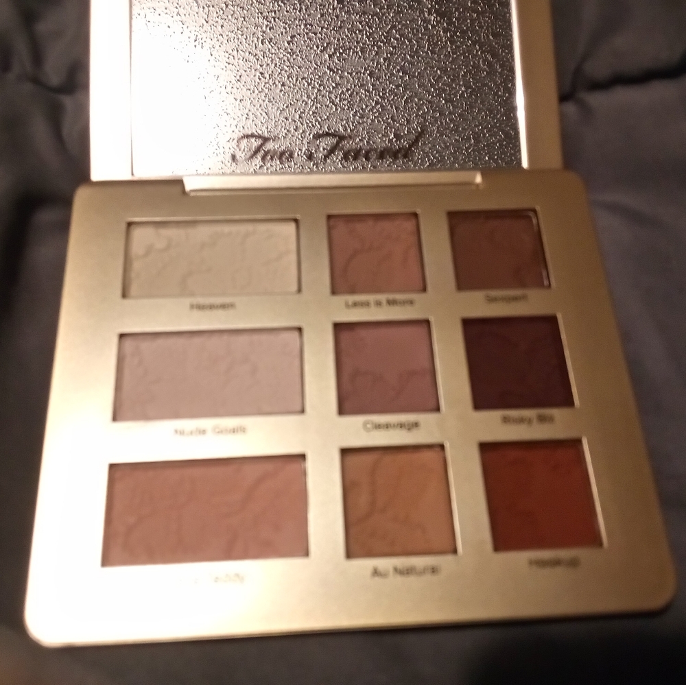 Too Faced eyeshadow natural